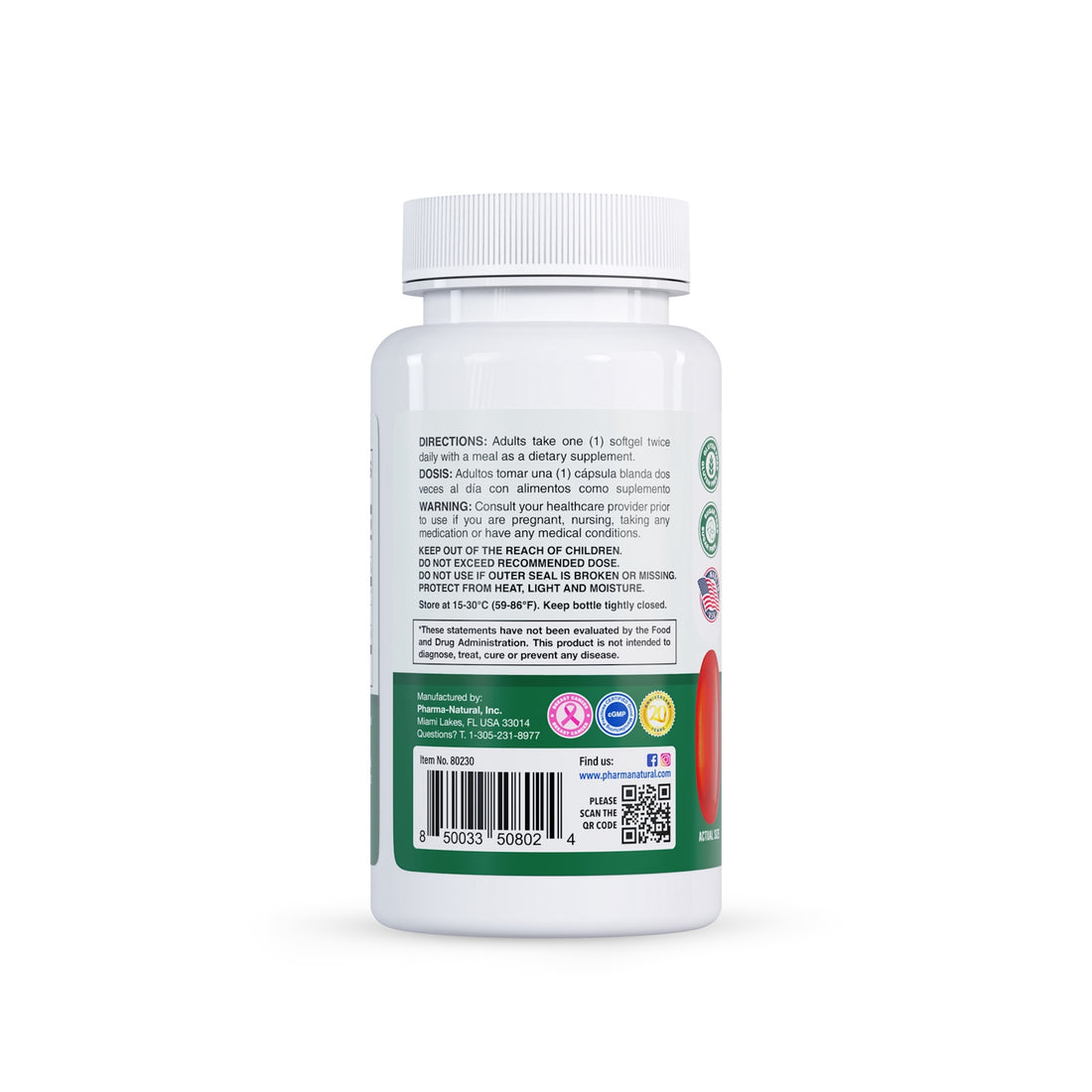 Aloe Vera 5,000 mg (30 Softgels)