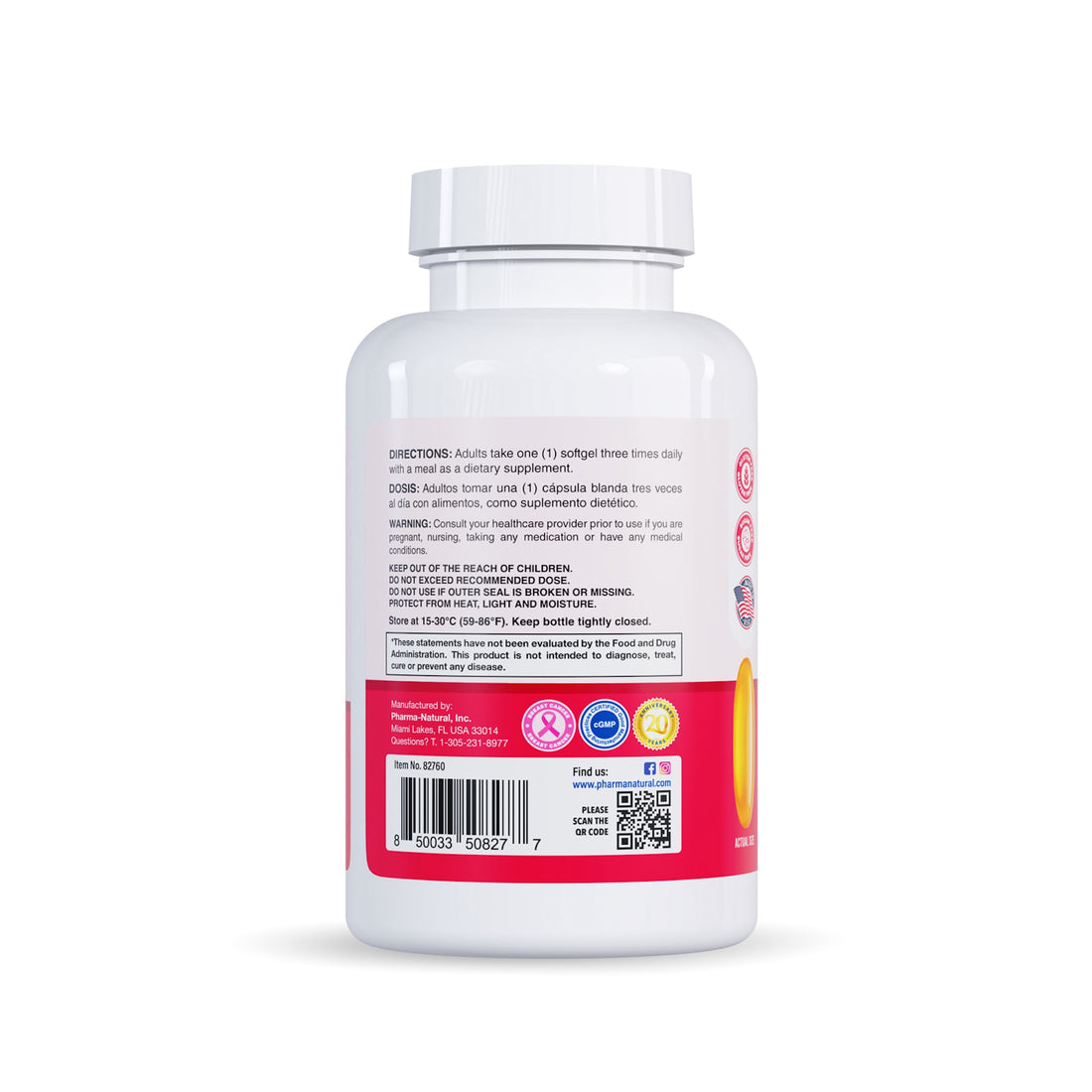 Omega-3 3000mg 60 Softgels