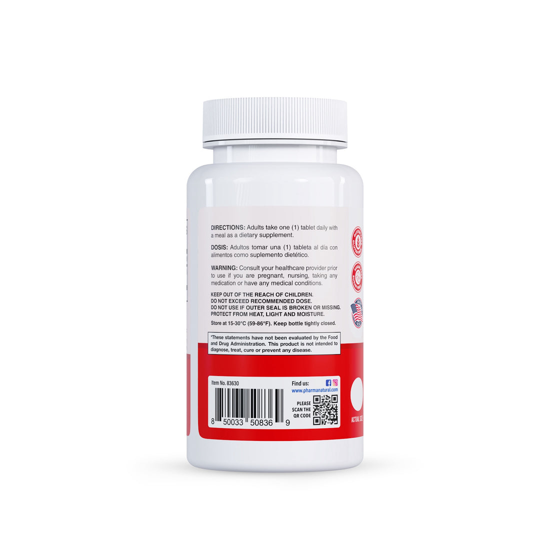Vitamin B12 5,000 mcg (30 Tablets)