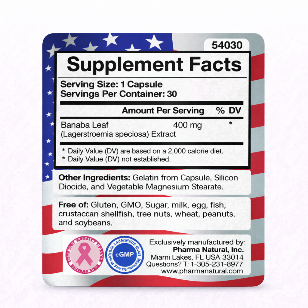 Banaba Leaf Extract (30 Capsules) Twin Pack