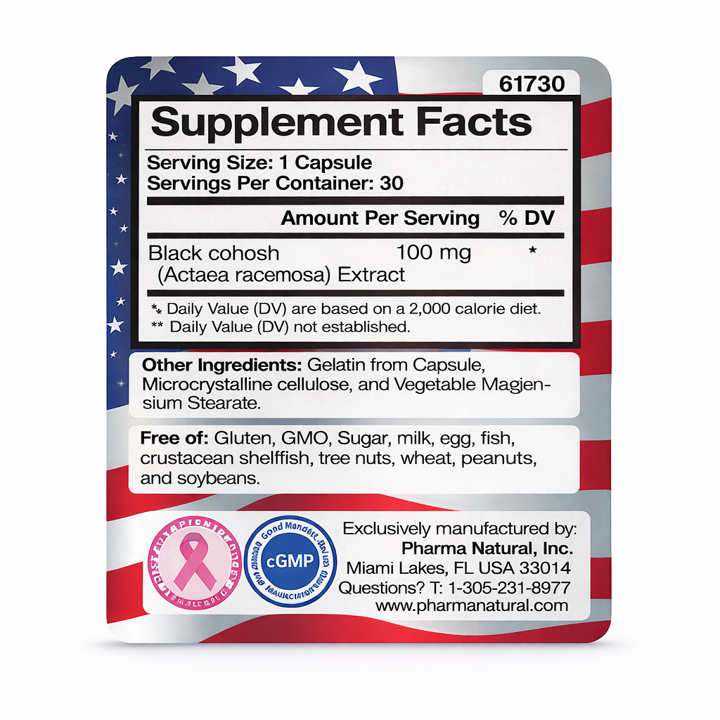 Black Cohosh (30 Capsules) Twin Pack